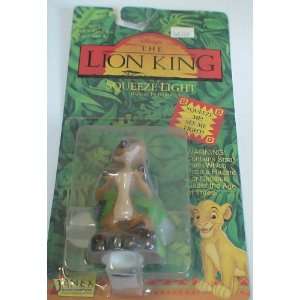  Disney Lion King Timon Squeeze Light: Toys & Games
