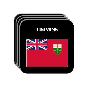  Ontario   TIMMINS Set of 4 Mini Mousepad Coasters 