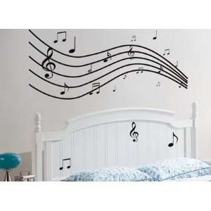  High Quality Easy Instant Wall Decorations Stickers Music 
