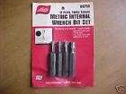 12 Pt. Triple Square Met Internal Wrench Bit Set #60750