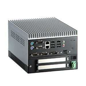 Axiomtek eBOX639 840 FL Fanless Embedded System , W/4COM, 6 USB, PCI 
