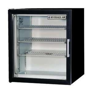 : Black Beverage Air (Bev Air) CF3 1 Countertop Merchandiser Freezer 