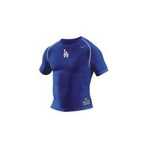Los Angeles Dodgers Nike Tight Crew Neck T Shirt  Sports 