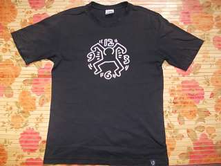 Vtg Keith Haring Watch Design T Shirt S  
