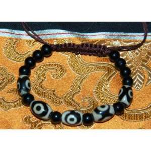  Tibetan Small Dzi Beads Wrist Mala/ Bracelet for 