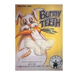   Costumes Bunny Teeth White / White   Size One   Size 