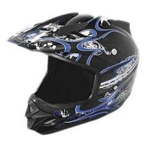  Cyber Helmets UX 25 HAVOC BLUE SM MOTORCYCLE HELMETS Automotive