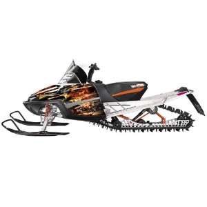   Cat M Series Crossfire Snowmobile Sled Graphic Kit: F Automotive