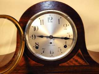 Nice Original Antique Seth Thomas Tambour Mantle Clock   Sentinel 16 