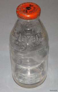   Embossed Lettering Glass Gatorade Thirst Quencher Bottle  