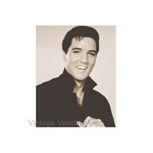 Elvis Presley Big Smile Head Shot Print