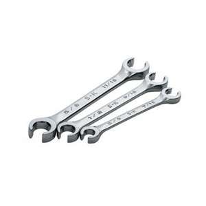  S K Hand Tool 664 383: 3 Piece SuperKrome Flare Nut Wrench 