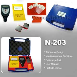 ALL IN ONE Digital Coating Thickness Gauge Tester Iron  