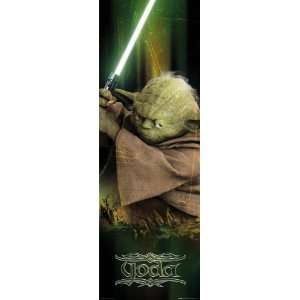 Star Wars: Episode III   Revenge Of The Sith   Door Movie Poster (Yoda 