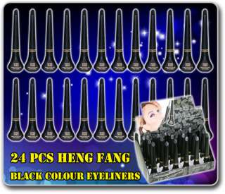 24 PCS Black Colours Liquid Eyeliners With Display Box  