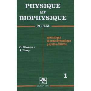   tome I mecanique thermodynamique physico chimie Benezech Llory Books