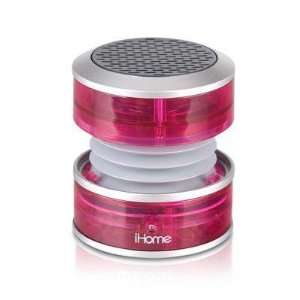  Exclusive Rechargeable Speakers Pink By iHome Electronics