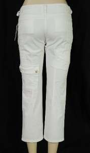 THEORY NWT Fraser Crop Capri Pants in WHITE   0  