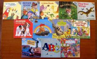 Lot of 12 PLEASE READ TO ME Children BooksPuppies, Smurf ABC, Special 