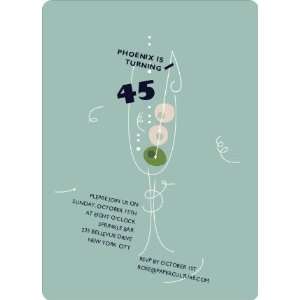 Martini Themed Party Invitation: Health & Personal Care