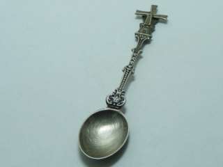 NANAS Vintage Sterling Silver Dutch Norway Wind Mill Spoon OLD HALL 