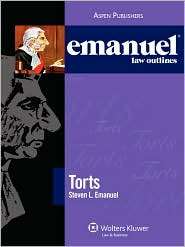 Emanuel Law Outlines, (0735570515), Steven L. Emanuel, Textbooks 