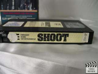Shoot VHS Cliff Robertson, Ernest Borgnine, Henry Silva  