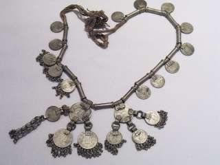 Belly Dancer Ethnic Kuchi Vintage Pendant Necklace  