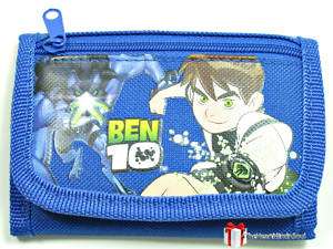 BEN 10 Blue Trifold Wallet Party Favors Gift  