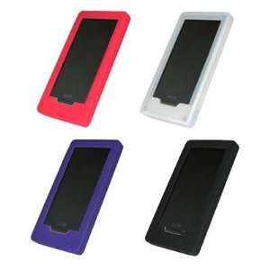   Gel Skin Cover Cases for Microsoft Zune HD (Black, Clear, Purple, Red