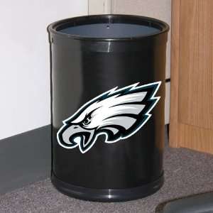  Philadelphia Eagles Black Team Wastebasket: Sports 