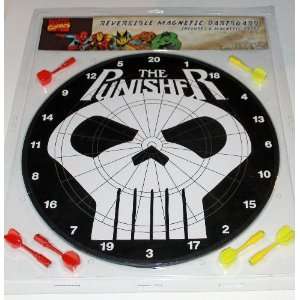  The Punisher Reversible Magnetic Dartboard Toys & Games