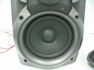 JVC SP D402 Speaker 80 Watt 6 Subwoofer, Mid, Tweeter  