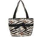 Lady Jayne Insulated Cotton Zip Top Lunch Tote with 3 e