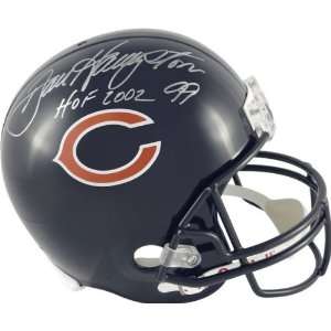  Dan Hampton Autographed Helmet  Details: Chicago Bears 