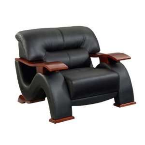  Global Furniture Leather Chair 2033 CH: Home & Kitchen