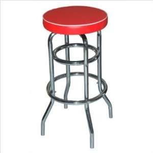  TMS 30 Birmingham Retro Barstool in Red Furniture 