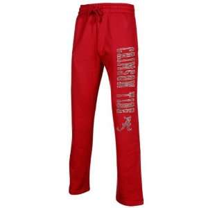   : Alabama Crimson Tide Crimson Blitz Fleece Pants: Sports & Outdoors