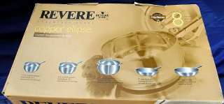   Stainless Steel 8PC SET NEW Pots Pans Fry Lids 071160300682  