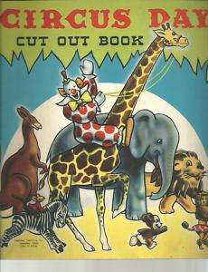 Circus Day Cut Out Book  