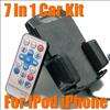 in 1 FM Transmitter For iPod iPhone Car Kit Adap