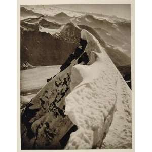  1928 Kleinglockner Austria Glockner Mountain Peak Alps 