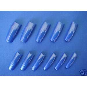   Blue Tips 550pcs Size#0 10 USA Acrylic Gel Nails 
