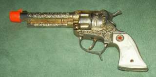 HUBLEY GOLD TEXAN TOY CAP GUN  