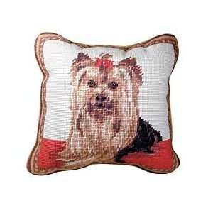  Yorkshire Terrier Pillow: Home & Kitchen