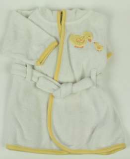 Carters Child of Mine White Terry Cloth Hooded Robe  