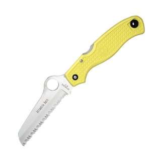    Atlantic Salt Yellow FRN Handle Serrated