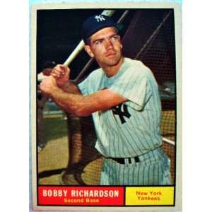 Bobby Richardson 1961 Topps Card #180