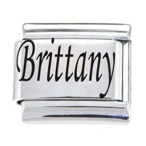  Body Candy Italian Charms Laser Nameplate   Brittany 