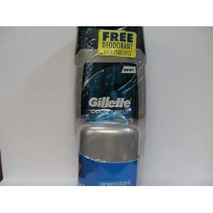  Gillette Odor Shield Body Wash W/Bonus Deodorant: Beauty